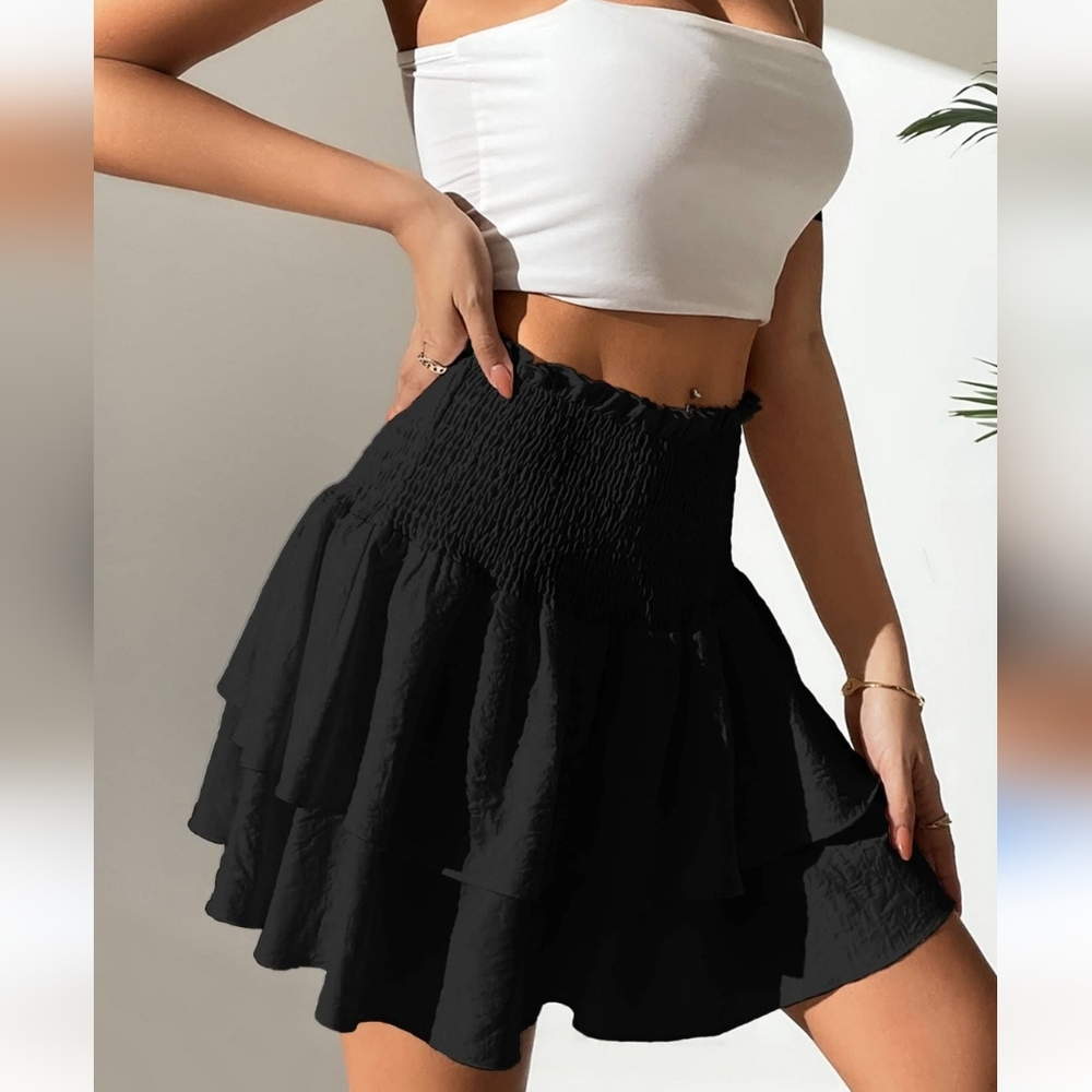 Vanilla Star Elegant Black Skirt. NWT